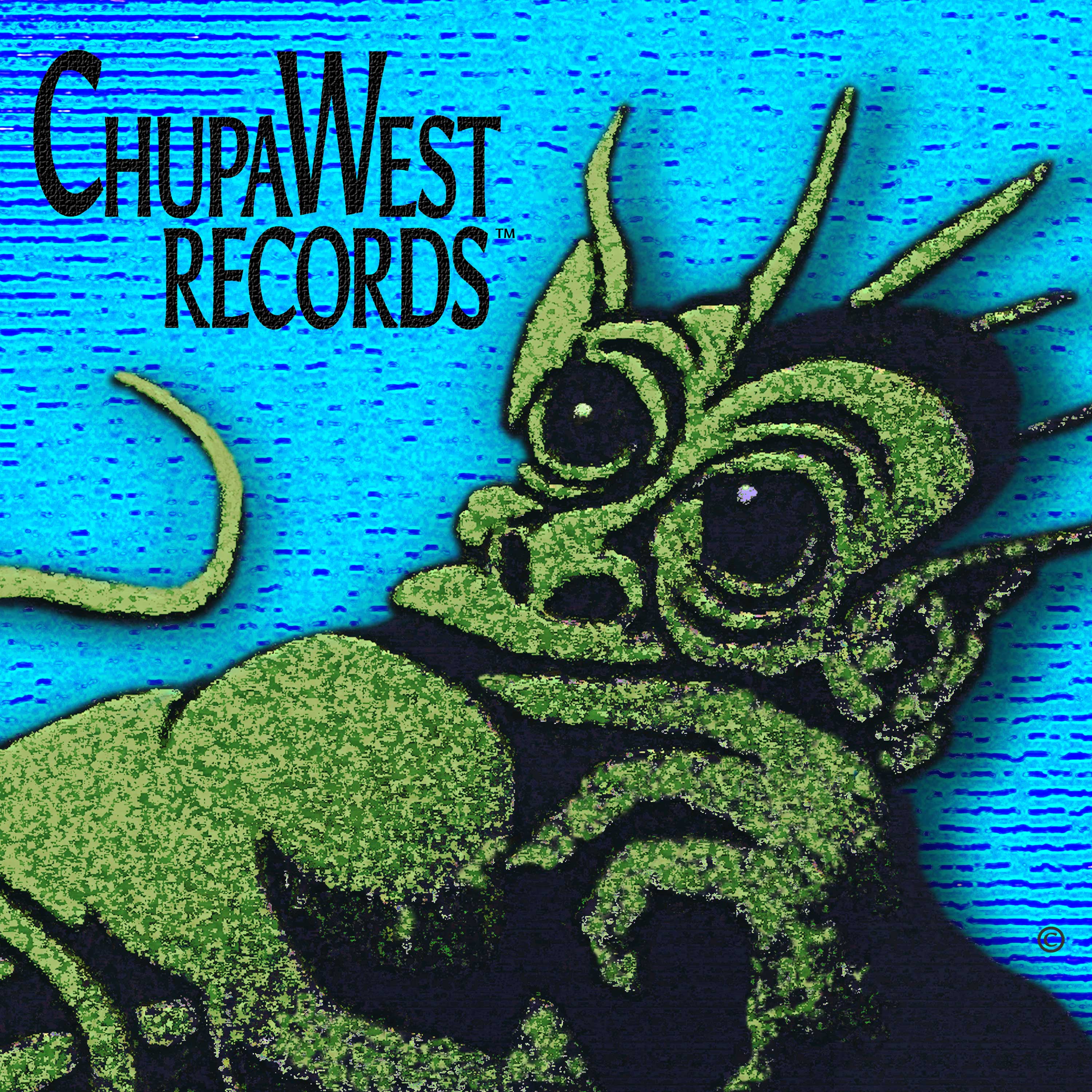 ChupaWest Records Logo Blue